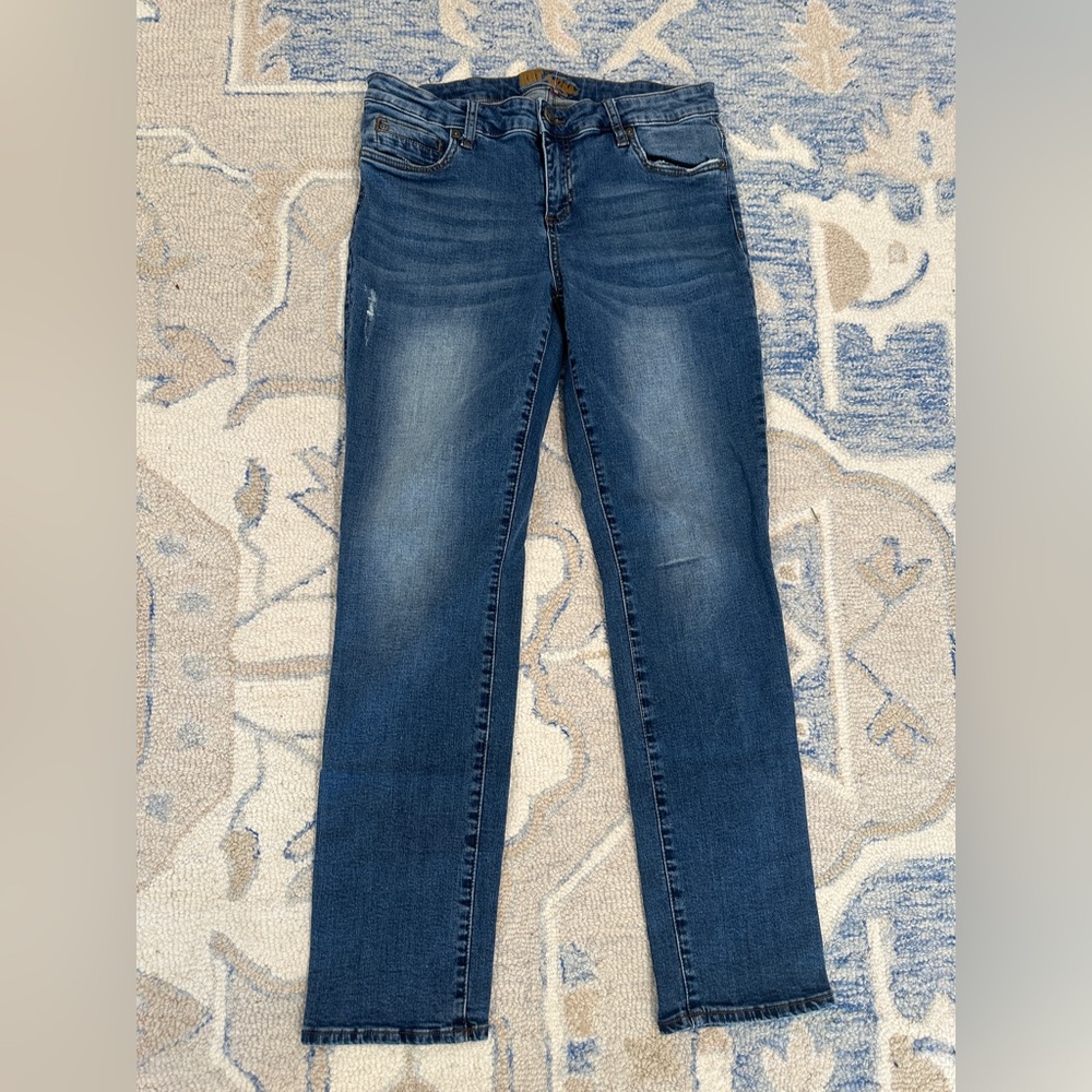 Kut from the Kloth Dark Blue Straight Leg Jeans